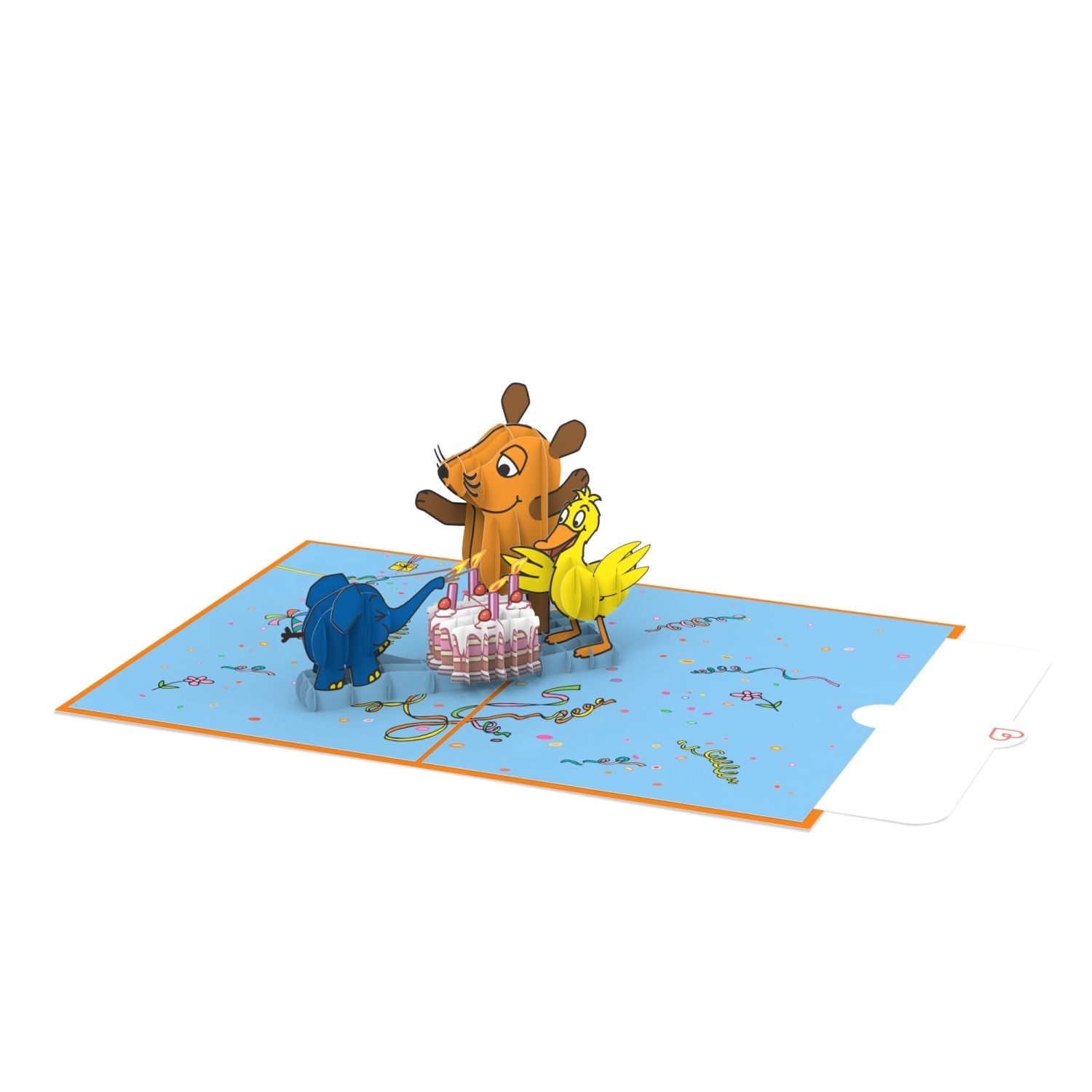 Die Maus® Happy Birthday Pop-Up Karte