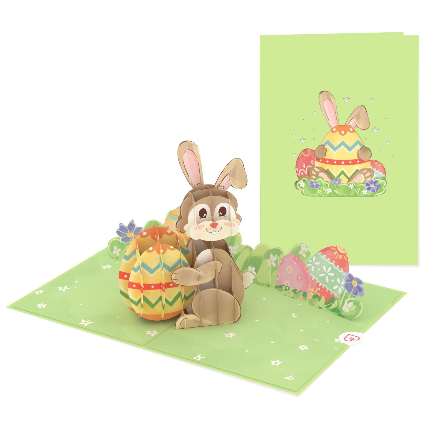 Osterhase Pop-Up Karte