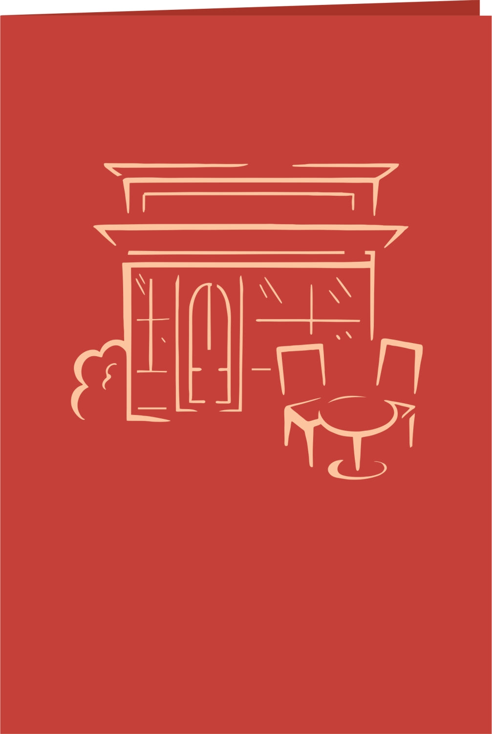 Restaurant Pop-Up Karte
