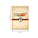 Zurück ins Jahr 1986 Pop-Up Karte