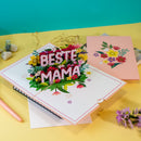Beste Mama Pop-Up Karte