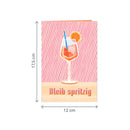 Bleib Spritzig Pop-Up Karte