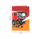 Feuerwehrauto Pop-Up Karte
