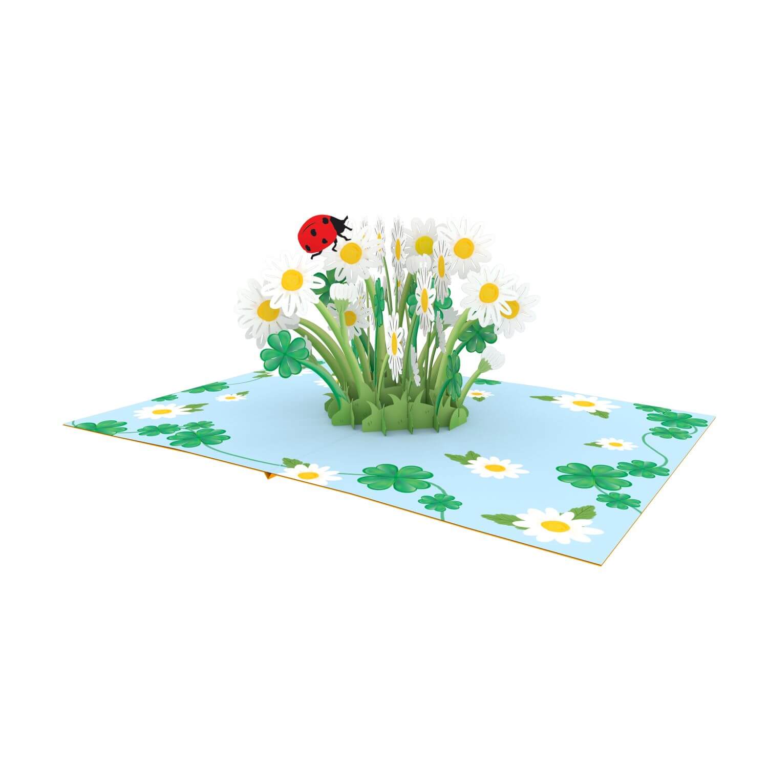 4er Set Pop-Up Karten "Blüten & Schmetterlinge"