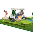 Golf Pop-Up Karte
