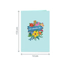 Gute Wünsche Pop-Up Karte