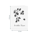 In Stiller Trauer Pop-Up Karte