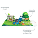 Rasenmäher Pop-Up Karte