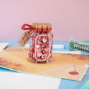 So sehr lieb ich dich Pop-Up Karte