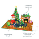 Merry Fitmas Pop-Up Karte