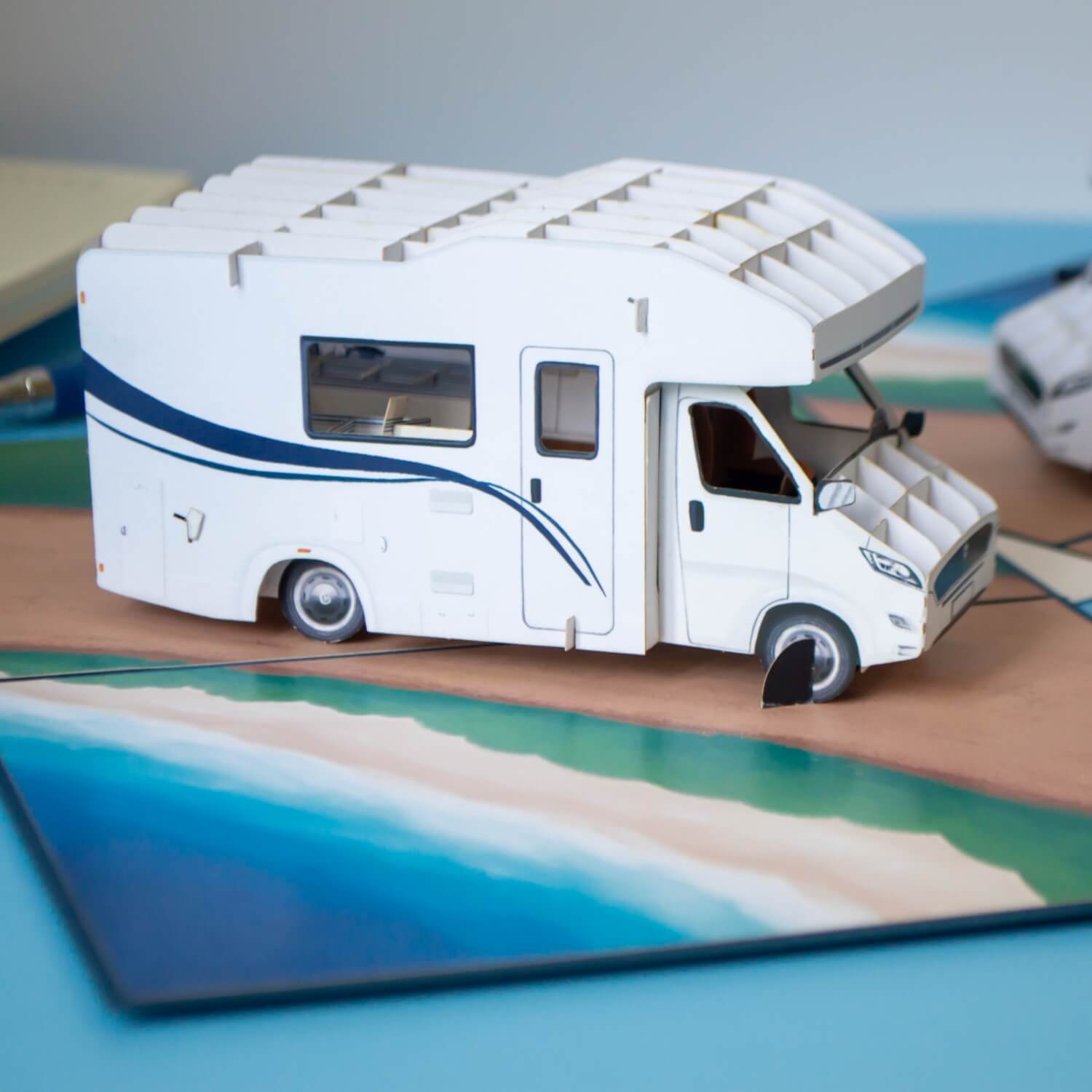 Wohnmobil Pop-Up Karte
