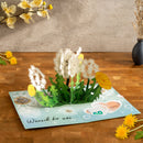 Wunscherfüller Pop-Up Karte