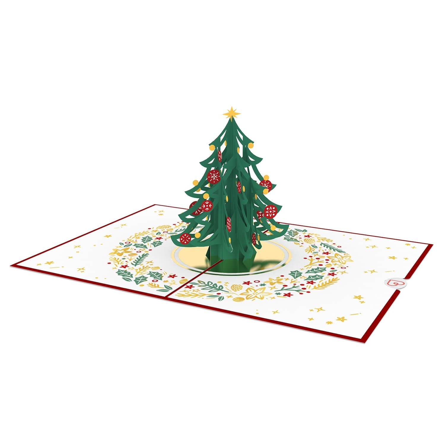 Weihnachtsbaum Pop-Up Karte