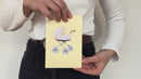 Kinderwagen mit Baby Pop-Up Karte