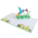 Kolibri Pop-Up Karte