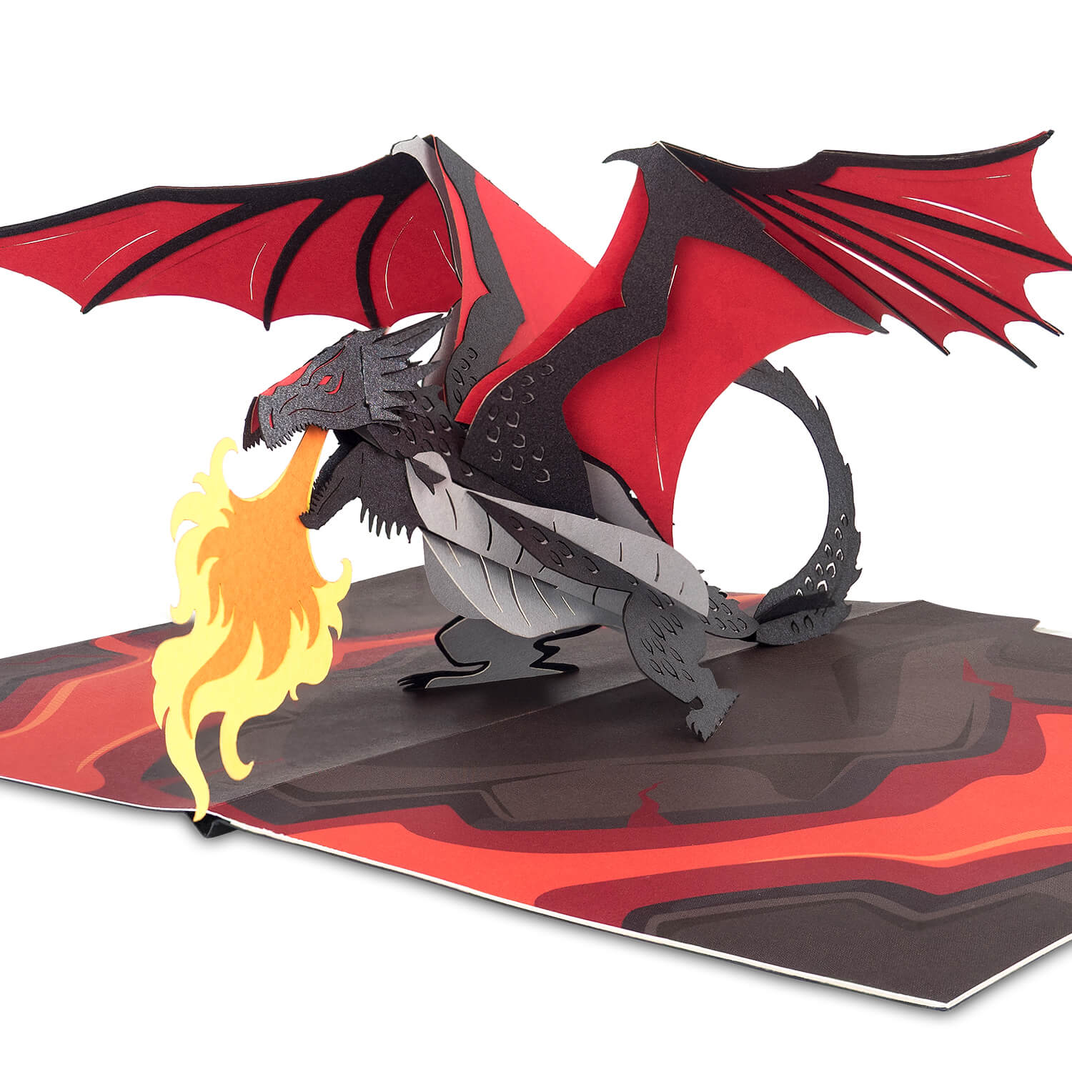 Drache Pop-Up Karte