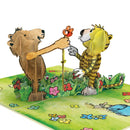 Janosch® Blumengruß Pop-Up Karte