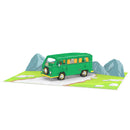 Minibus Pop-Up Karte