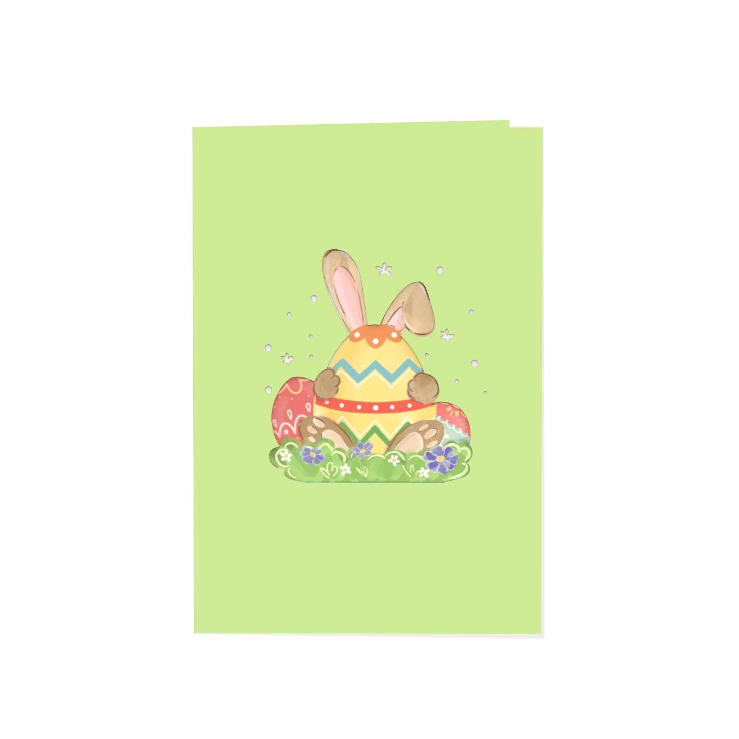 Osterhase Pop-Up Karte