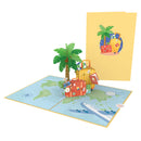 Gute Reise Pop-Up Karte