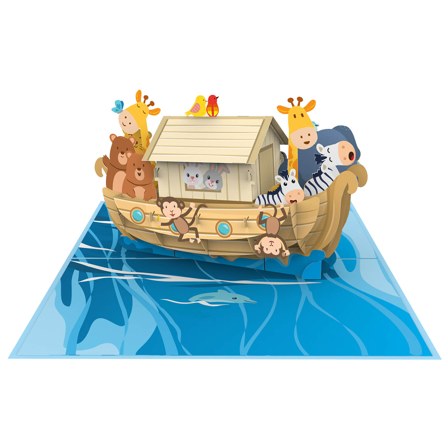 Arche Noah Pop-Up Karte
