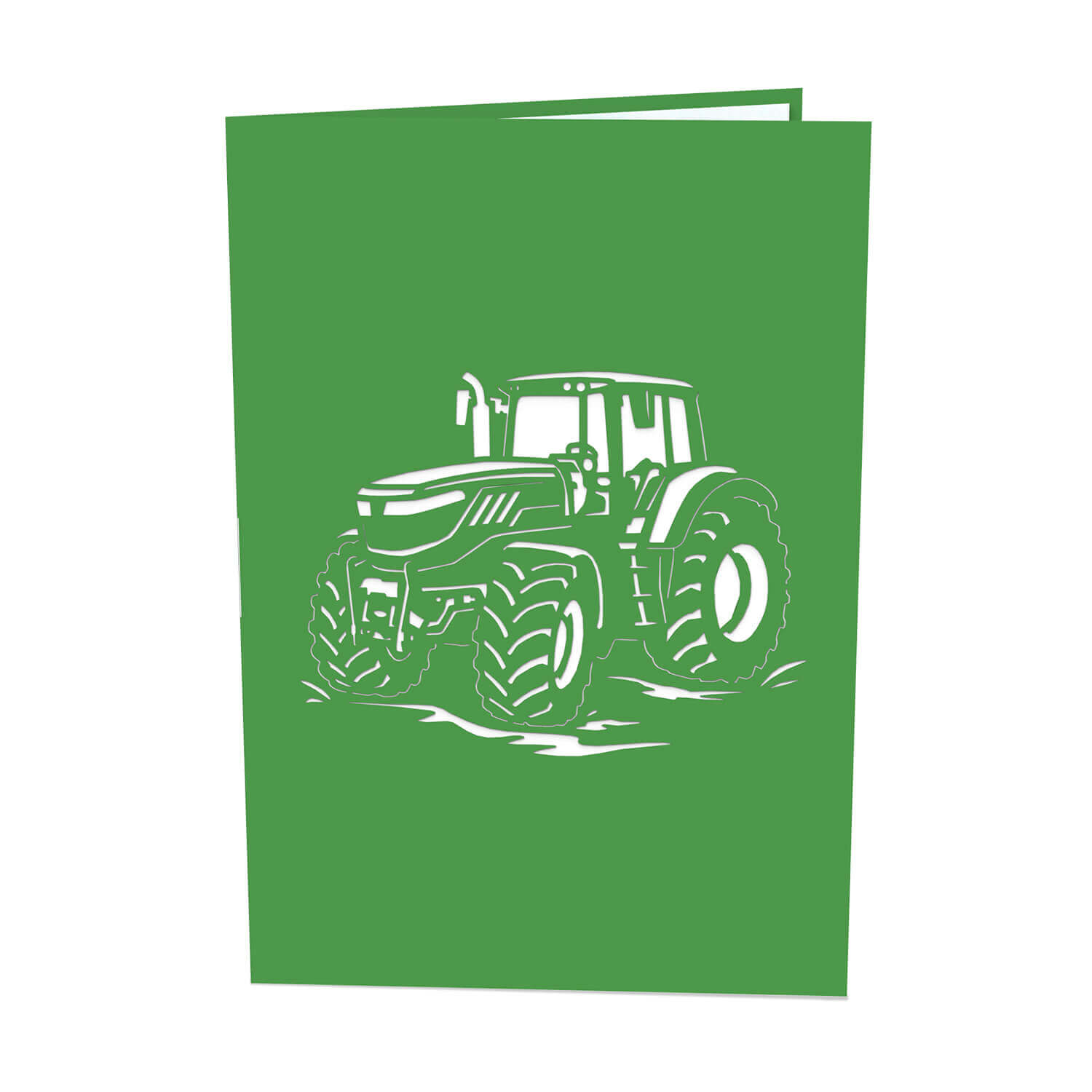 Traktor Pop-Up Karte